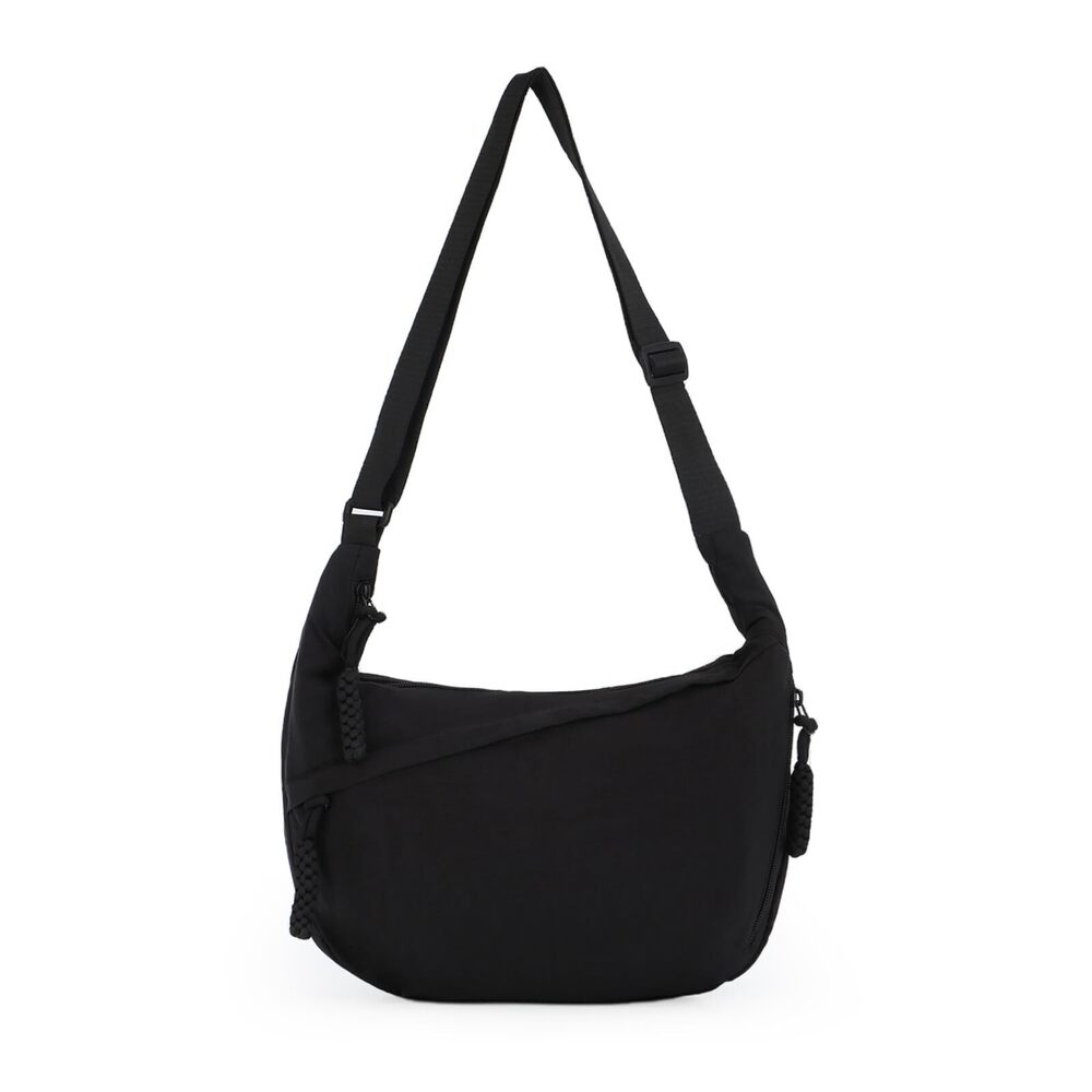 3422 Crescent Bag & - Hobo Nylon Crossbody Multi-Pocket Sling Moon Slouchy